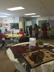 AAWA Nowruz Event with new refugee families 2015