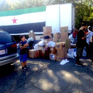 2015 Coat Drive in collaboration with the Nareng Tree Foundation for Syrian Refugees