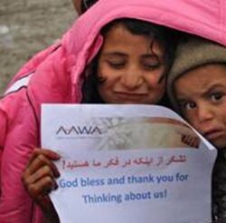 2013 AAWA Clothes Distribution in Afghanistan